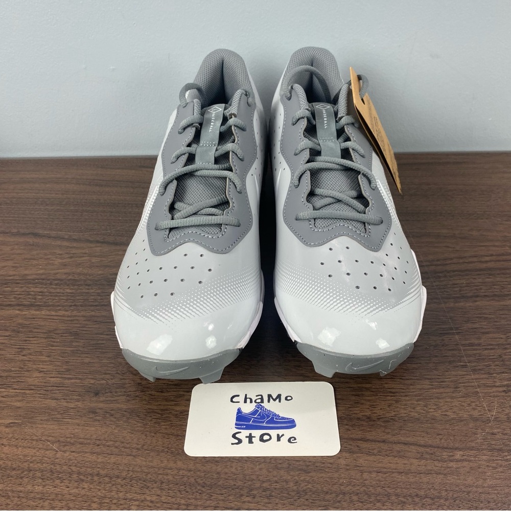 Nike Baseball Cleats Diamond Alpha Huarache 4 Keystone Gray DJ6524-012 Men Sz - Picture 2 of 10